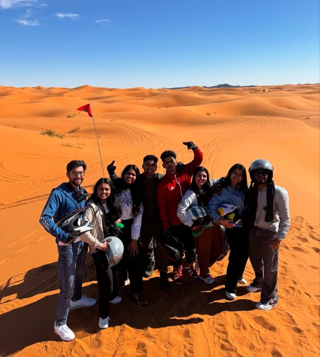 Quad biking adventure in Merzouga Sahara Desert, Morocco