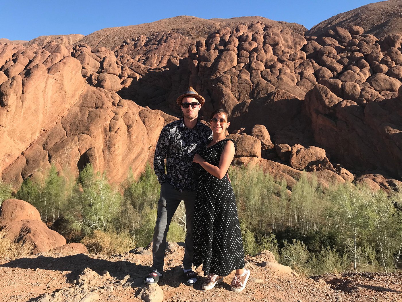 Dades Gorge rock formation