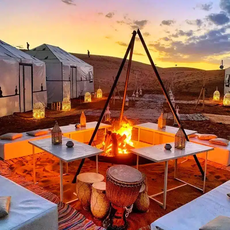 4 Day Morocco tour from Marrakech to Fes scenic route through desert
