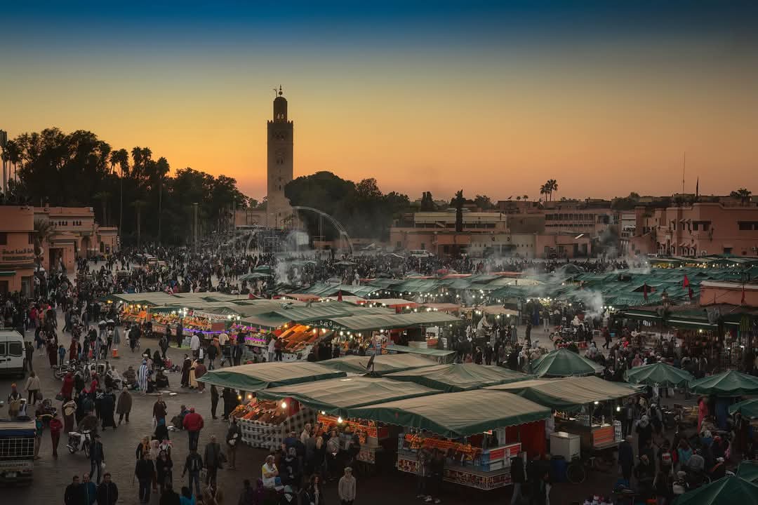 Jammaa El Fna Square in Marrakech